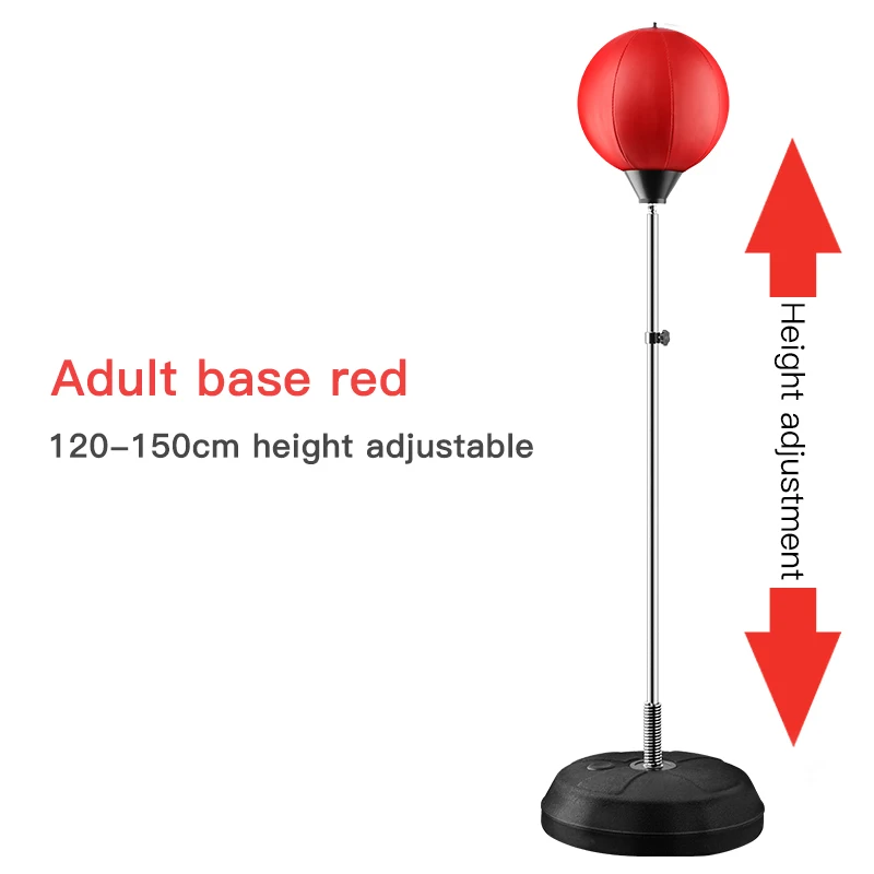 

Adjustable Vertical boxing ball Boxing Punch Children's boxing punching bag gloves tumbler vertical training