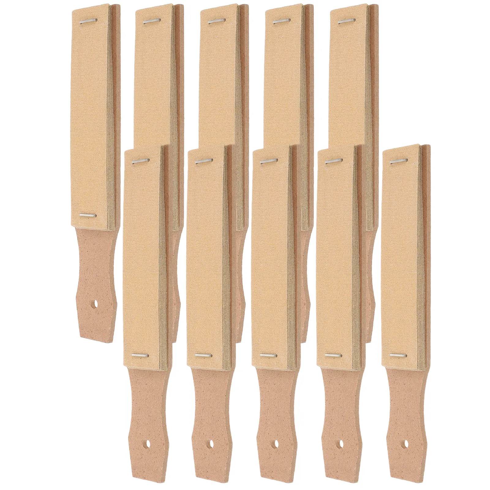 

10pcs Pencil Sandpaper Board Supplies Supplies Tools Painting Diy Sharpening Portable Reusable