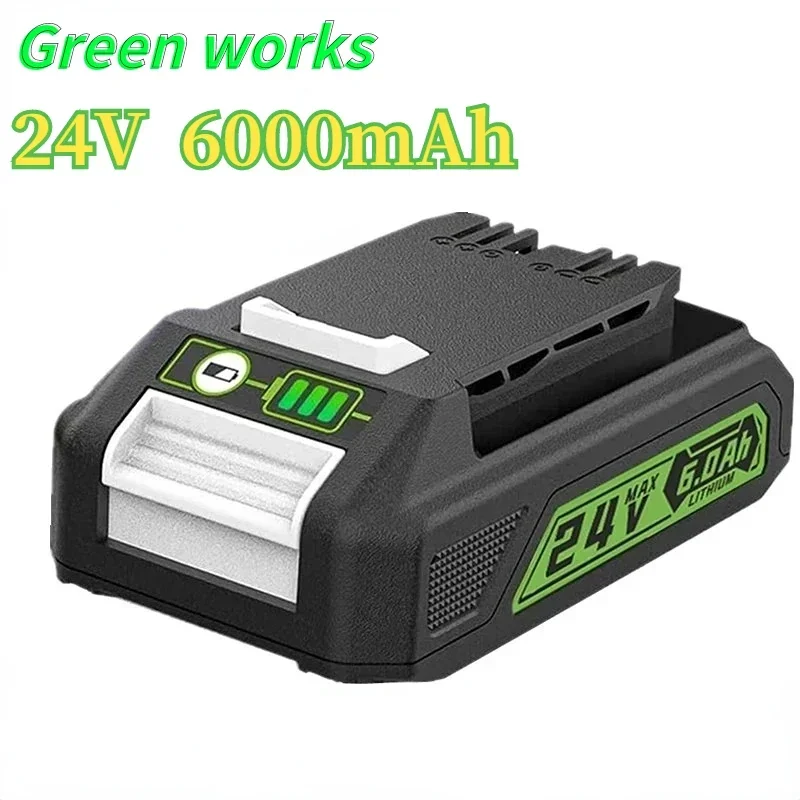 

Сменный литиевый аккумулятор greenworks 24 В 20352 Ач, bag708.29842, совместимый с инструментами greenworks для аккумуляторов 22232 24 В