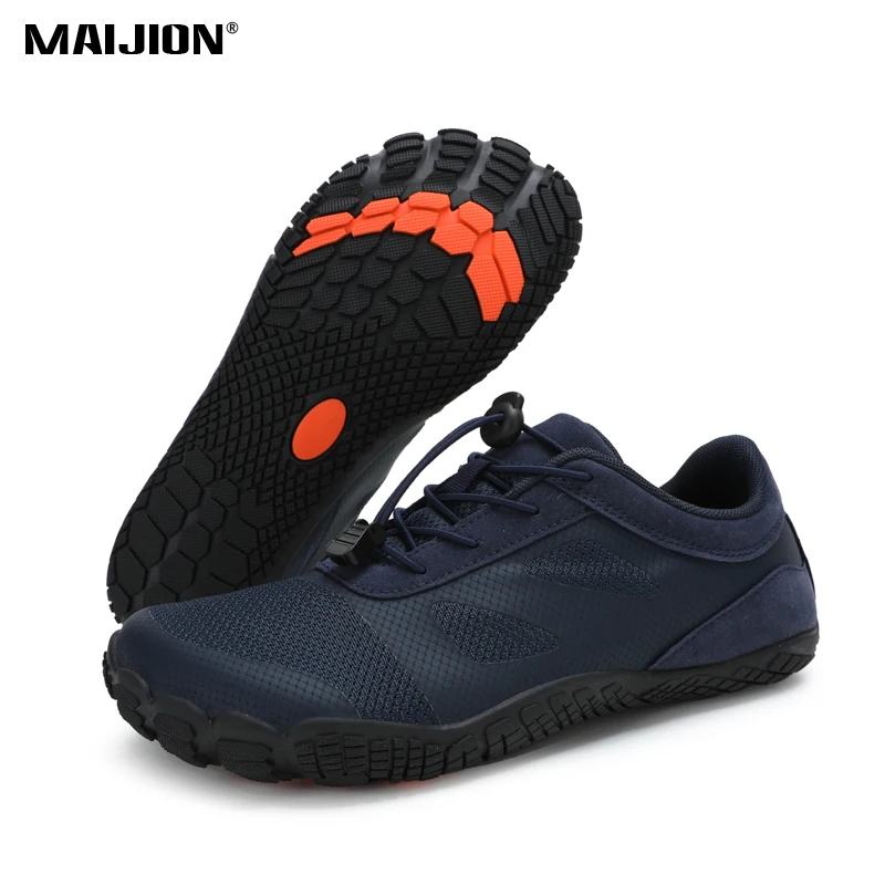 

Men's Hiking Shoes Trail Running Shoes Lightweight Athletic Zero Drop Barefoot Shoe Non Slip Minimalist Outdoor Walking Sneakers