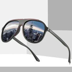 GUZTAG modne męskie okulary przeciwsłoneczne damskie okulary przeciwsłoneczne TR90 spolaryzowane soczewki UV400 Outdoor Driving Vintage okulary męskie/żeńskie