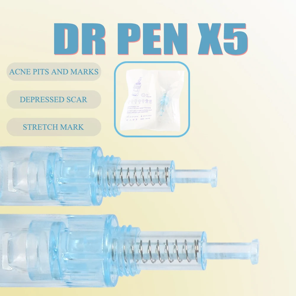 

Dr Pen X5 Sterile Needle 9/12/24/36/42 Pins 3D/5D Beauty Cartridge Apparatus X5 Replacement Cartridges
