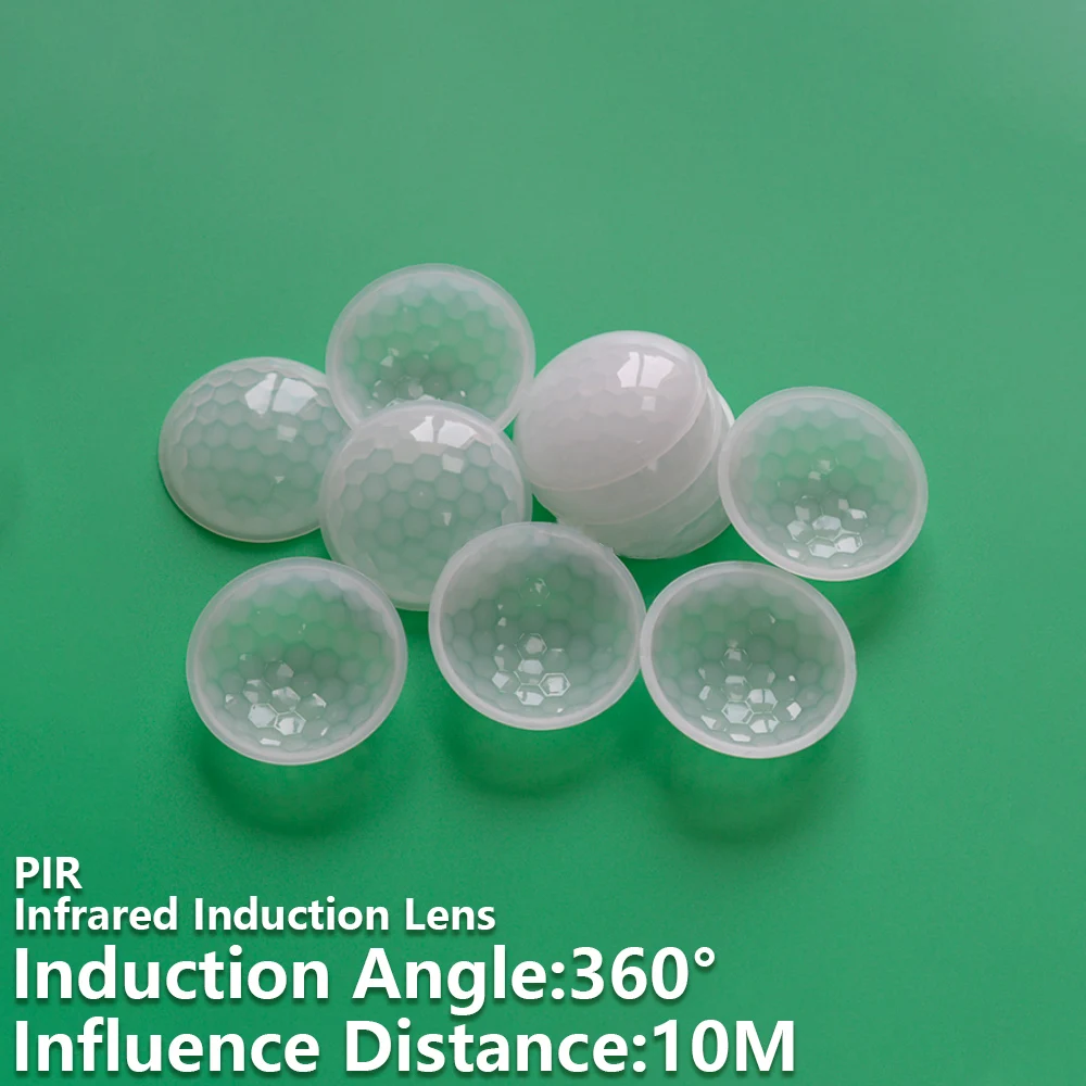 Fresnel lens Infrared induction 360° induction angle 10M distance PIR lens high sensitivity Infrared sensing of human body