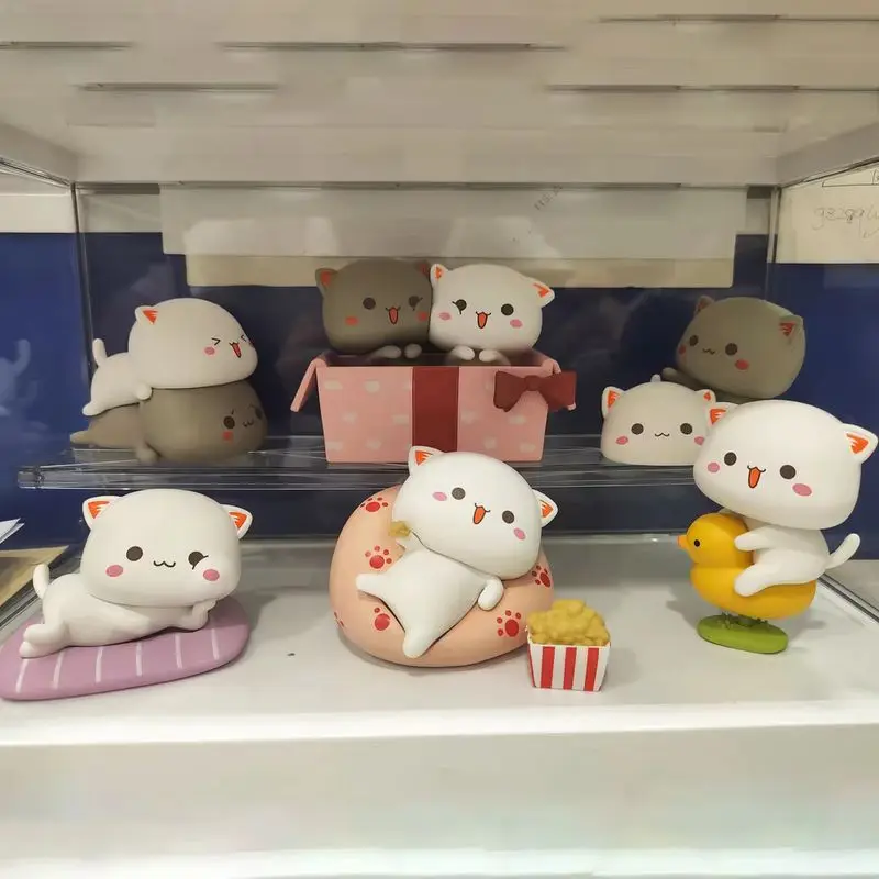 جديد ميتاو القط الموسم 2 صندوق أعمى اللعب مفاجأة الشكل عروسة كارتون جمع نموذج صندوق غامض الأطفال هدايا عيد ميلاد مخصصة #6