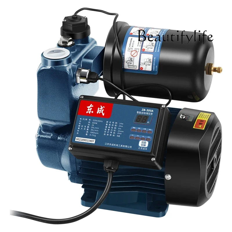 Self-priming booster pump household automatic silent pumping machine tap water pipeline pressurized water pump