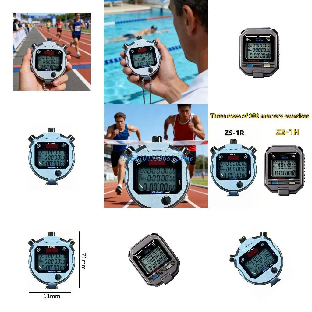 

Y6GD Professional Multiple Lane Digital Clock For Track Swimming And Race Competitions Official Use