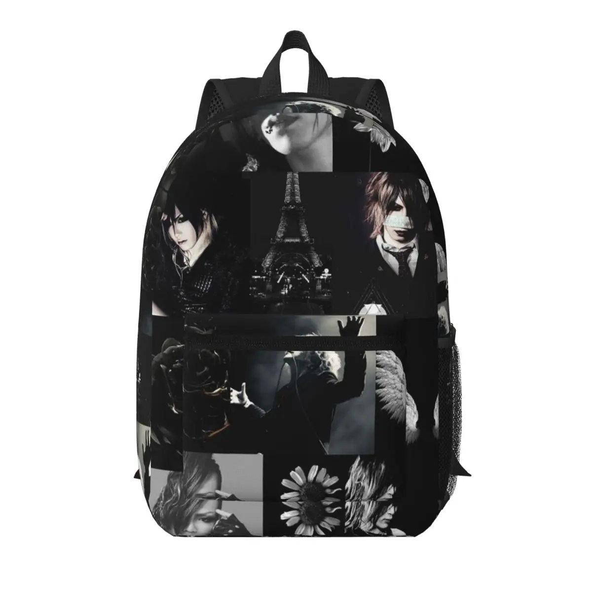 Mochila escolar The Gazette para estudantes, mochila de viagem para caminhadas, mochila escolar para meninos e meninas, bolsas de ombro