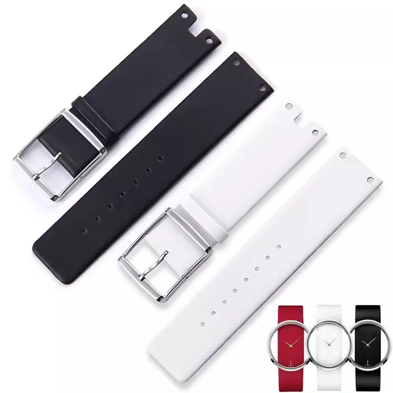 22mm Watchbands for CK K94231 K9423101 Genuine Leather Durable Soft for Calvin Klein Watch Strap Men Bracelet New