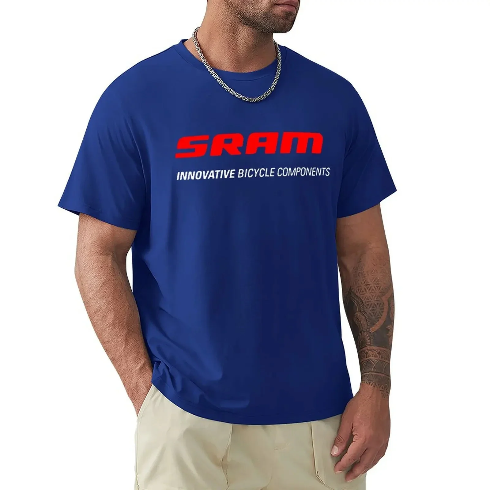 Sram Bicycle Bike Eagle Sram Brakes Cassettes T Shirt Harajuku Short Sleeve T-shirt Cotton Graphics Tshirt Tops