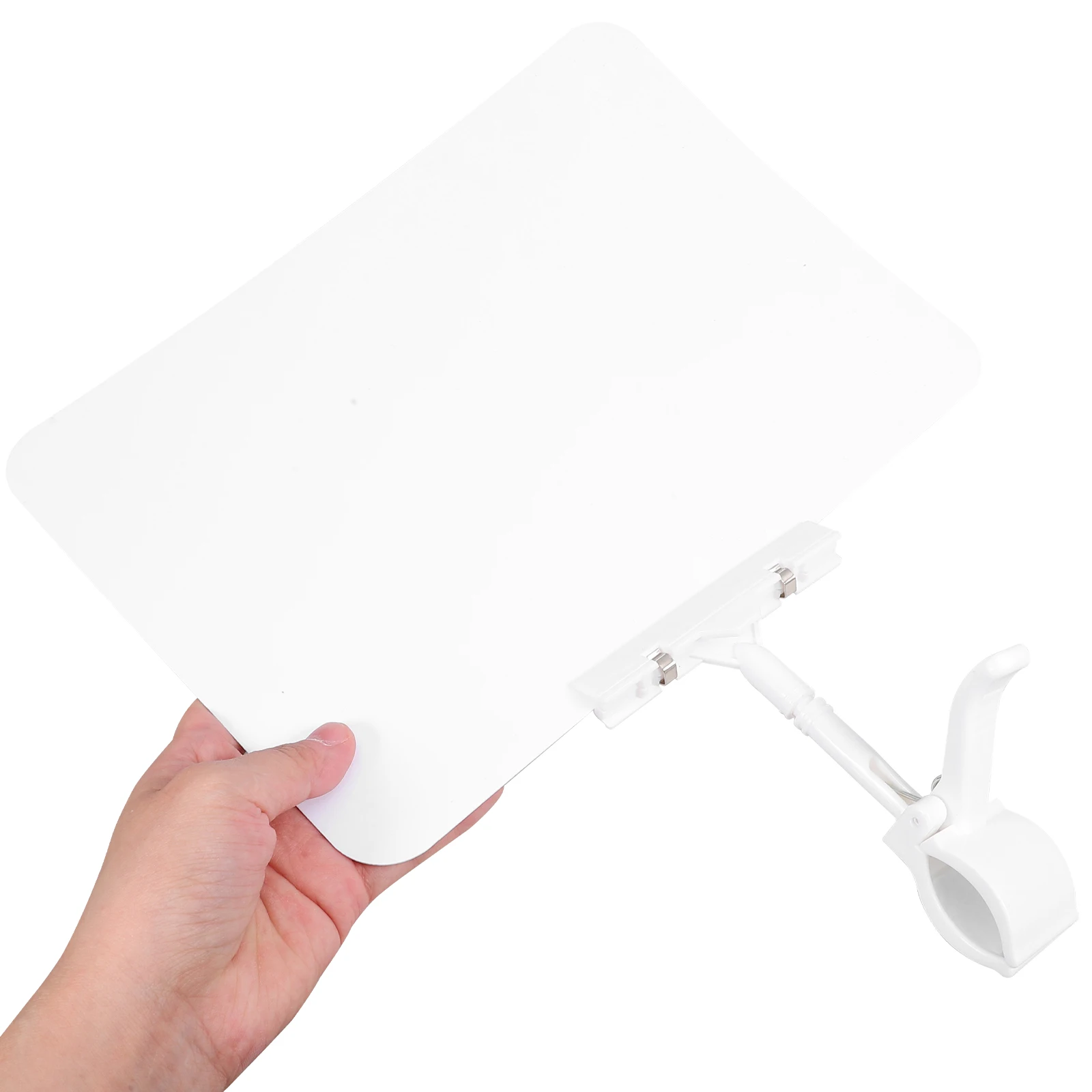 Soporte de etiqueta de precio borrable, estante de carteles publicitarios, abrazadera de precio de supermercado, soporte de letrero multifunción, tienda ligera