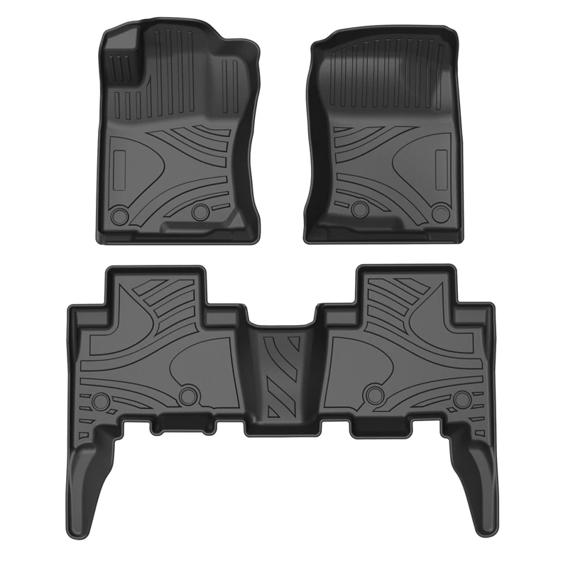 

Fit for TOYOTA 4RUNNER custom car All-Weather TPE TPO Floor foot Mat Full Set Trim to Fit For 4RUNNER waterproof floor mat