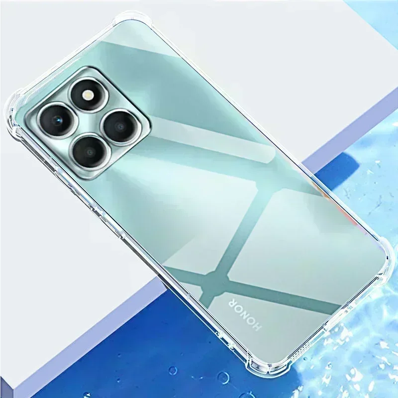 เคสใสบนหัวเว่ย Honor X6a เคส TPU เนื้อนิ่มบางบางแบบซิลิโคน X8a X9a X8 X7 X5 X9 5G 4G
