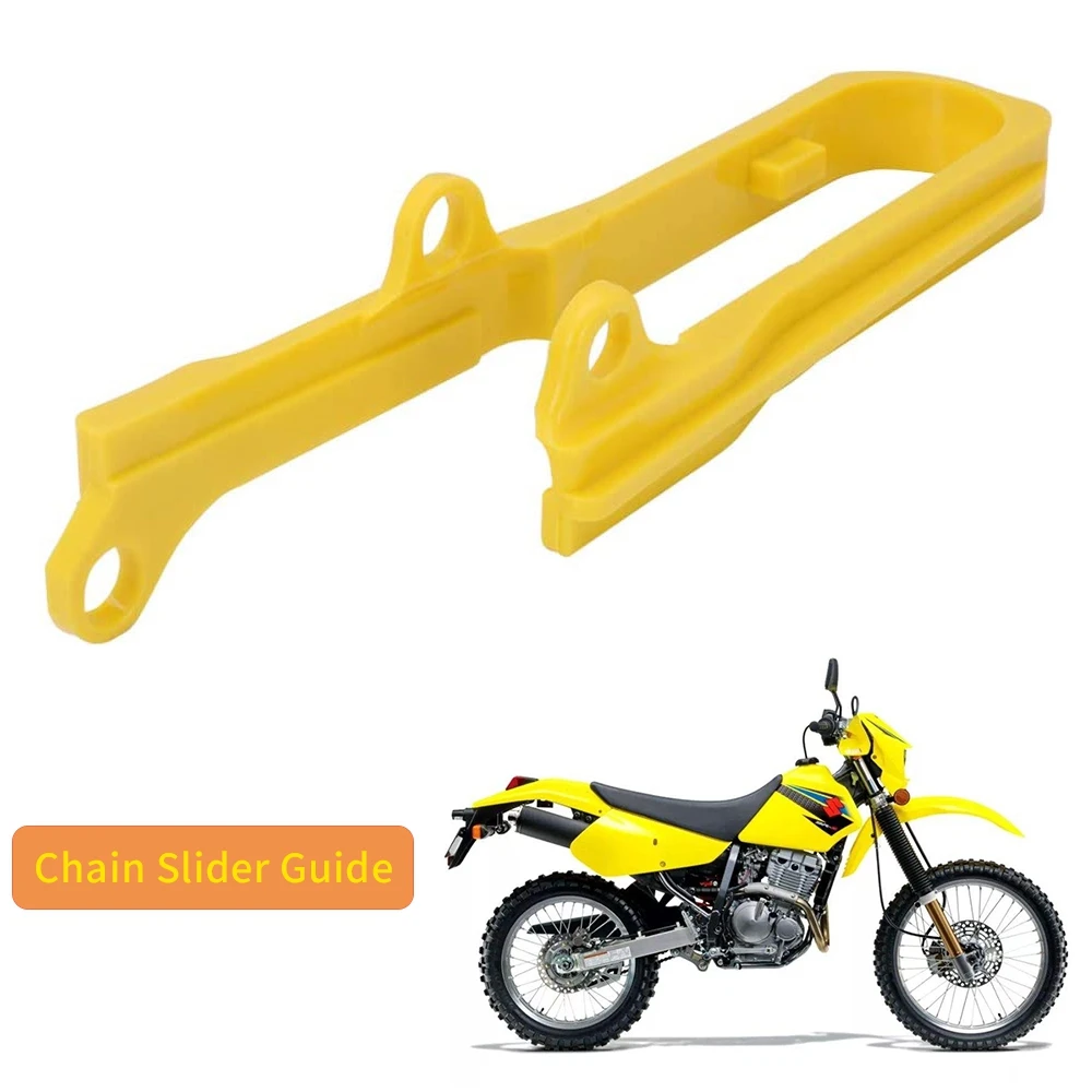 Protecteur de Bras Oscillant de Curseur de Guide de ChaîNe de Moto pour Suzuki DRZ400 DRZ400E DRZ400S 2000-2018 - Jaune