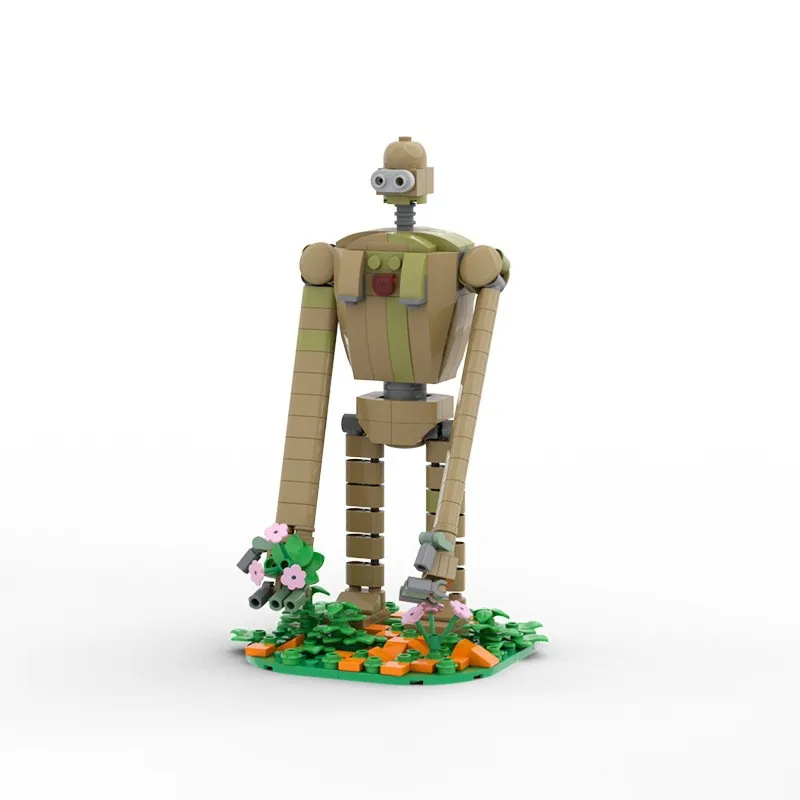 

Аниме серии MOC робот-солдат строительные блоки набор моделей DIY сборка игрушки креативные настольные украшения праздничные подарки для детей