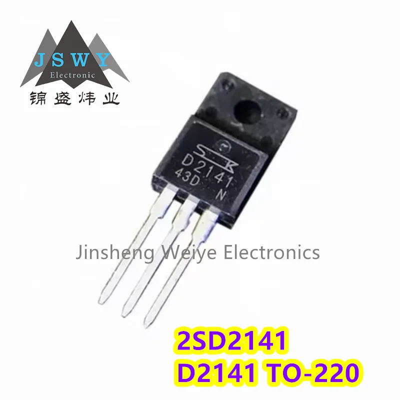 

(6 pieces) 2SD2141 D2141 NPN Darlington TO220F 380V 6A 100% brand new and original electronics IC