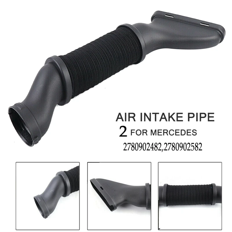 Side Engine Air Cleaner Intake Tube Hose For Mercedes Benz W166 GL450 GL550 GLE63 GLS550 ML550 ML63 AMG