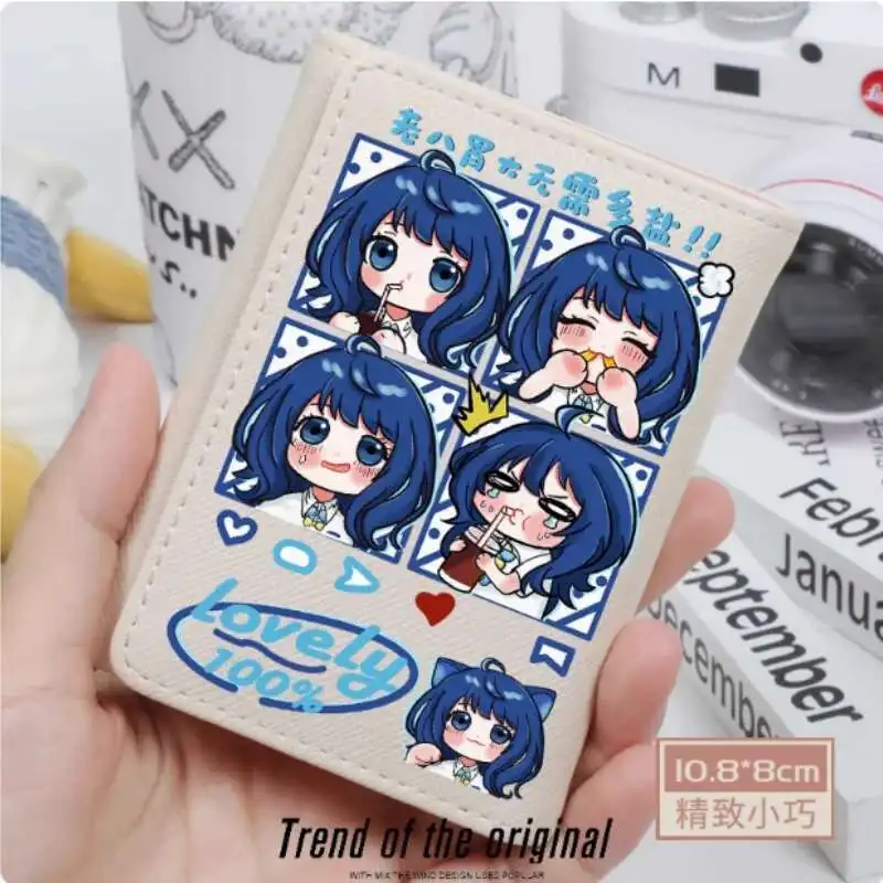 

Too Many Losing Heroines Yanami Anna Fashion Wallet PU Purse Card Coin Hasp Money Bag Cosplay Gift B1811 Anime