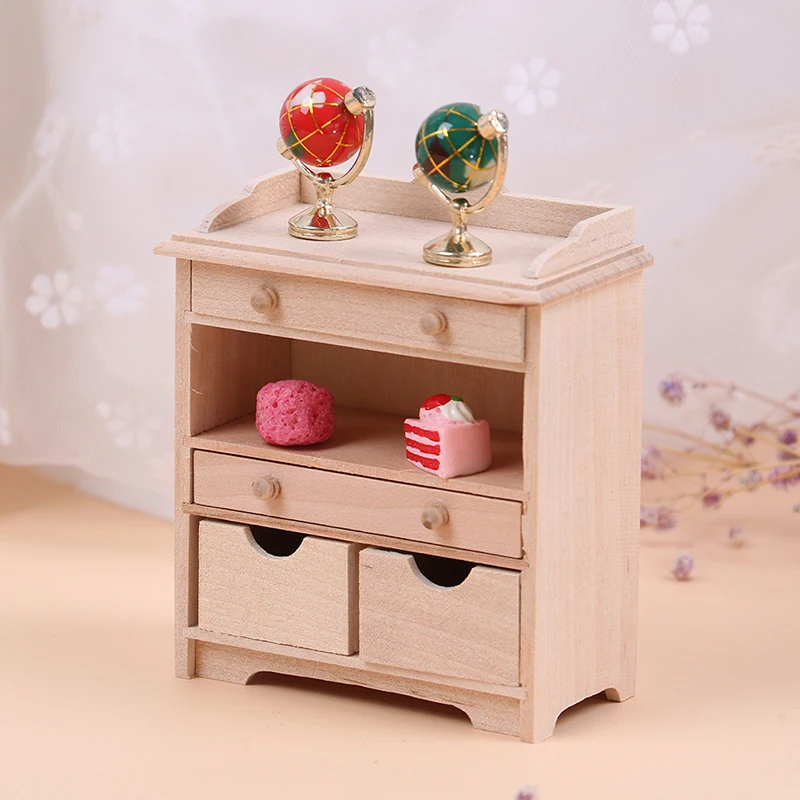

[JT]1Pc 1:12 Dollhouse Miniature Simulation Cabinet Set Storage Furniture for Living Room DIY Decor Accessories
