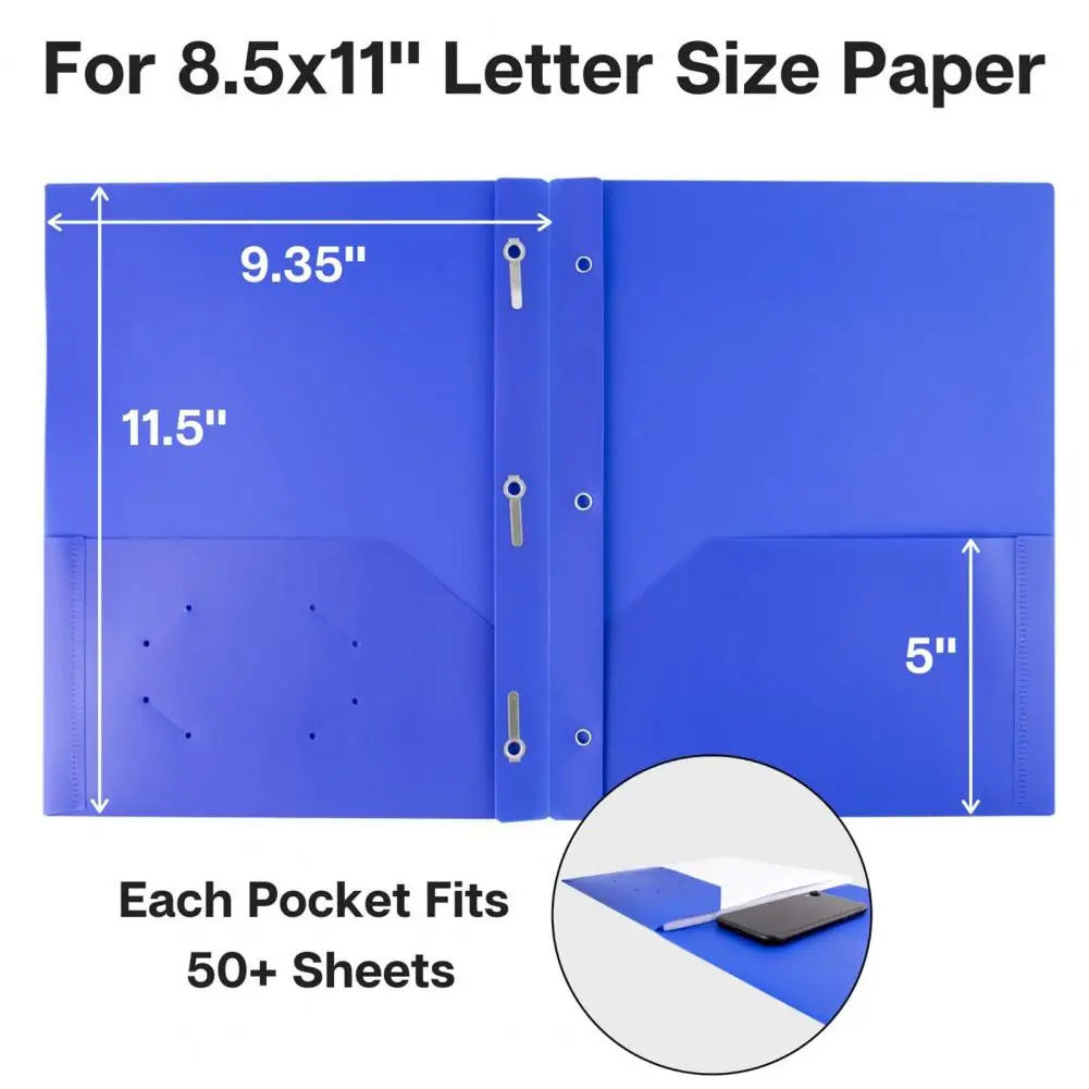 8Pcs Multicolor Plastic Folders Organize And Store Documents Versatile Folders Compact File Storage Solutions Document Holders