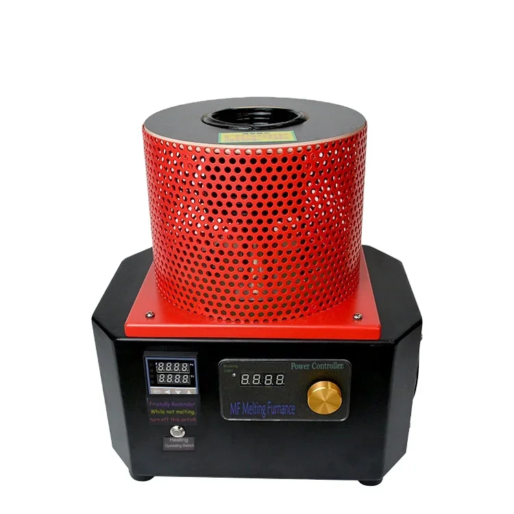 1 Kg Gold Melting MF Induction Furnace in 3 To 5mins Fast Melting High Temperature 1600C