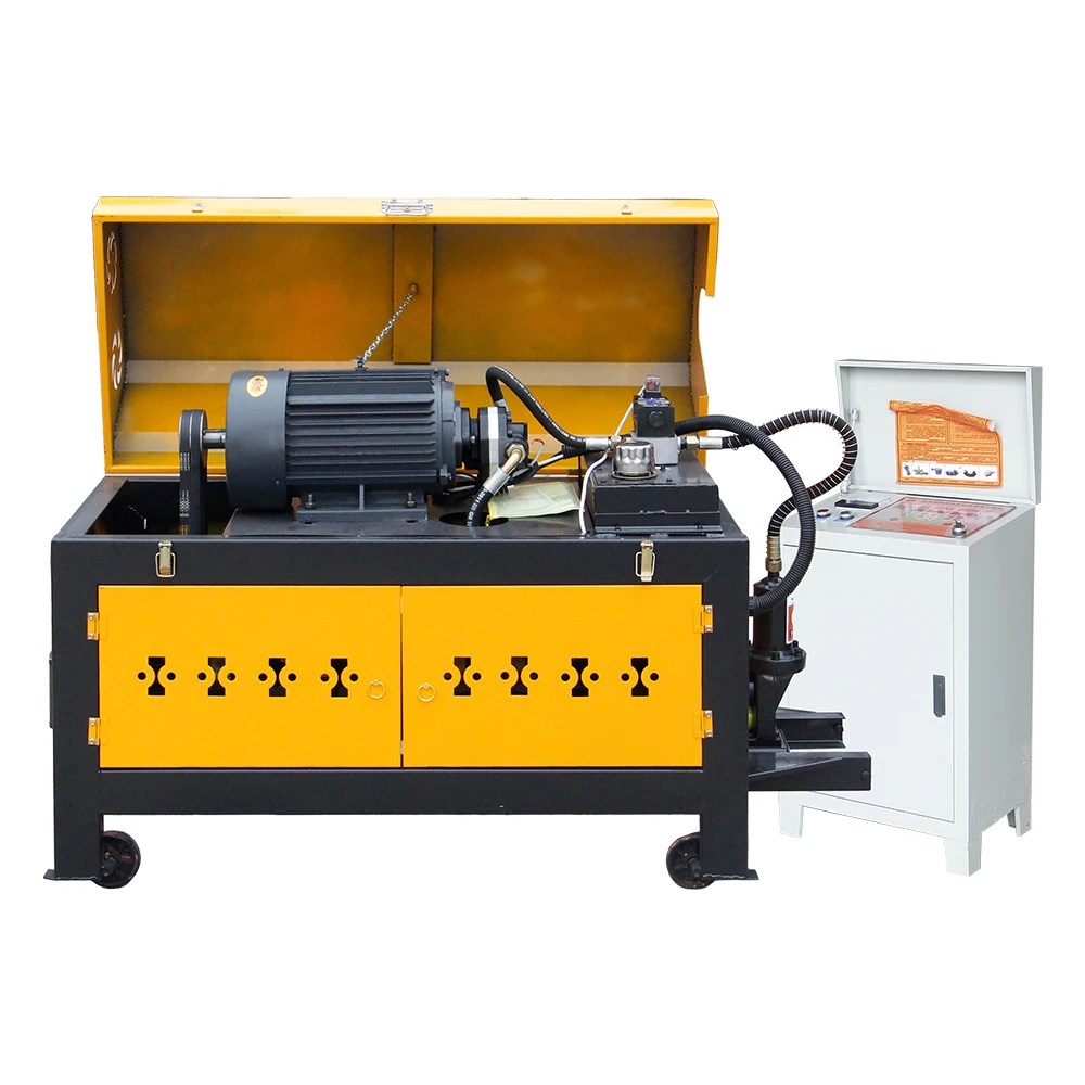 Picture 3: LS-BSC10A Rebar Straightening Machine 12-40mm Iron Straightening Machine Best Steel Rebar Cutting and Straightening Machine