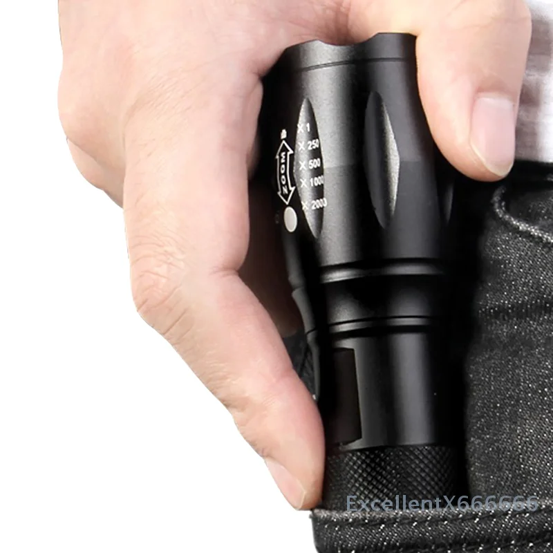

Outdoor Waterproof Torch; High Power LED; 5 Different Lighting Modes; Made of Sturdy Aluminum Alloy.