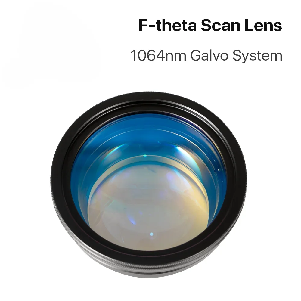 F-theta Scan Lens Field Lens 1064nm 50x50 - 300x300 F63-420mm for 1064nm YAG Optical Fiber Laser Marking Machine Parts