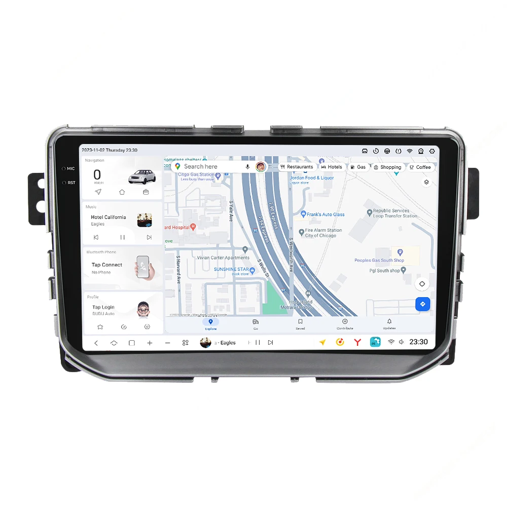 

MEKEDE DUDU7 Car 360 Panoramic Camera 2k Qled Screen Car-play Auto Android Gps Navigation for Great Wall Haval H2 2012-2018