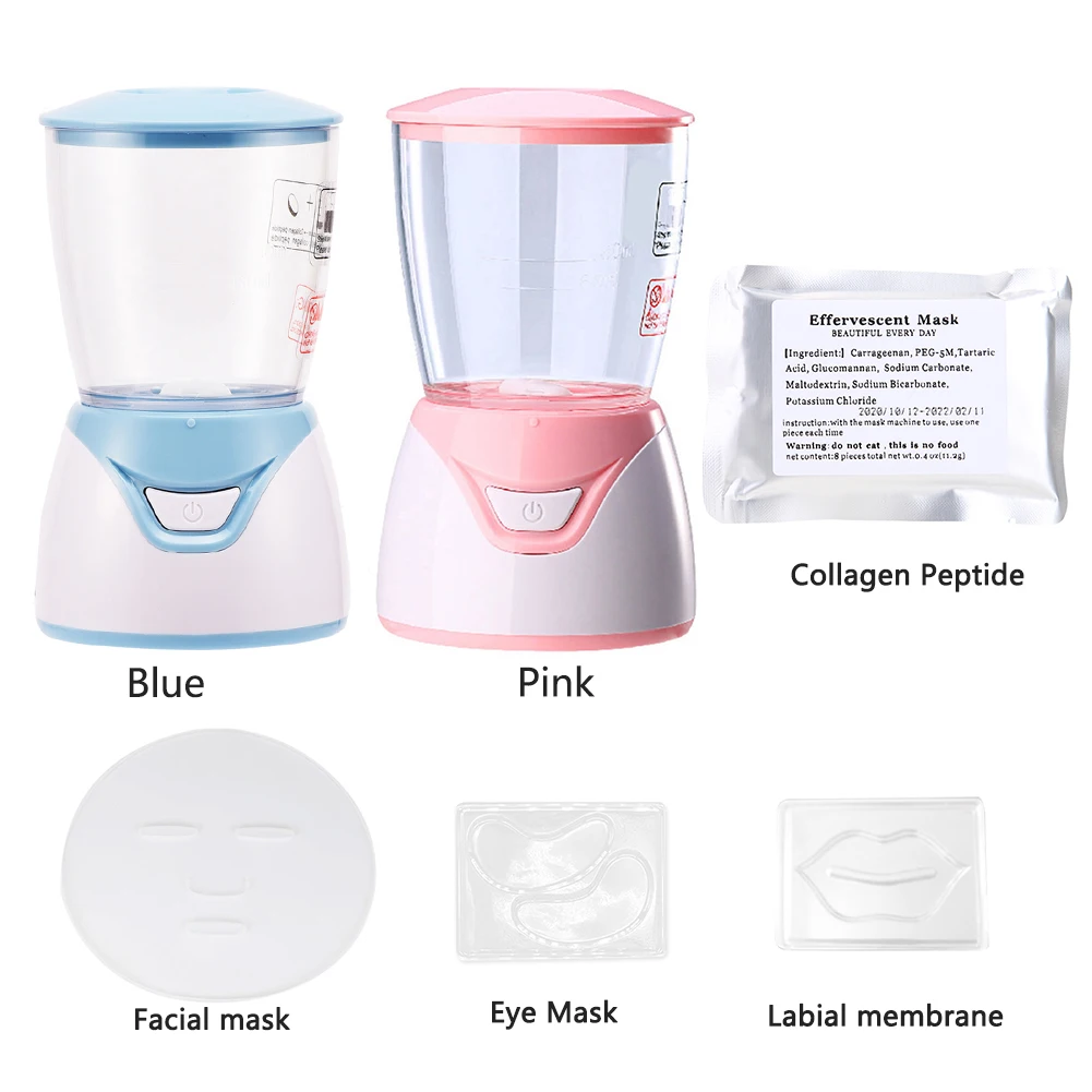 DIY Face Mask Maker Electric Automatic Fruit Natural Vegetable Collagen Mask Machine Smart Self-made Facial Beauty Device