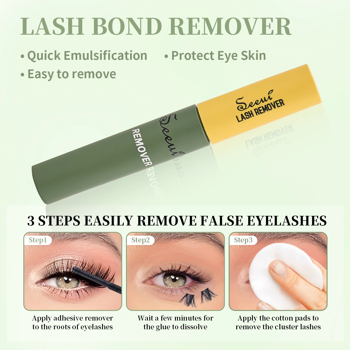 DIY Lash Extension Kit 240pcs Lash Clusters Individual Eyelashes Kit with Lash Bond & Seal Lash Tweezers Brush Lash Bond Remover