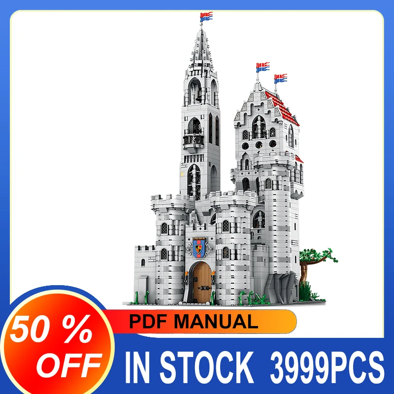 

3939PCS MOC Medieval Castle Custom Puzzles Model King's Castle - The King Returns Technical Education DIY Toys For Child Gifts