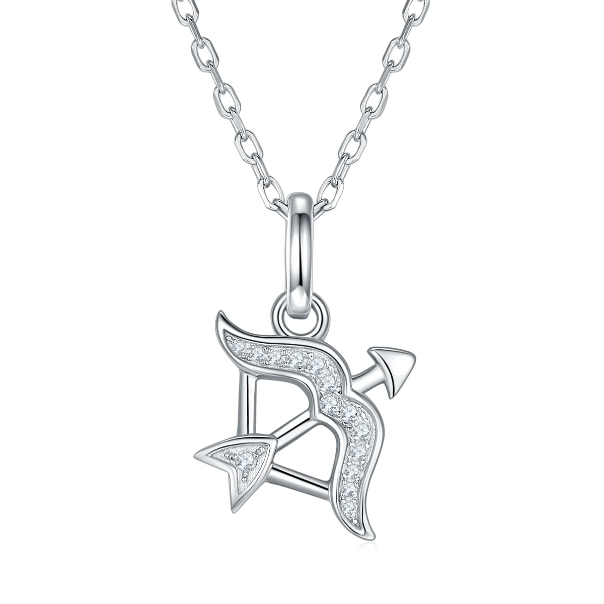 

HanYu 925 Silver Jewelry Sagittarius Zodiac Sign Necklace Wholesale 925 Sterling Silver Moissanite Diamond Pendant for Women
