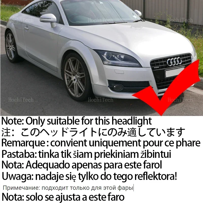 Licht Ringen Led Angel Eyes Auto Koplamp Accessoires Dagrijverlichting Auto Licht voor AUDI TT Mk2 2006-2014