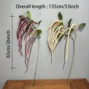 1Pcs Elegant High-Quality Artificial Hanging Vine Foam Berry Artificial Rubber Flower Decor Home Wedding Versatile Faux Floral