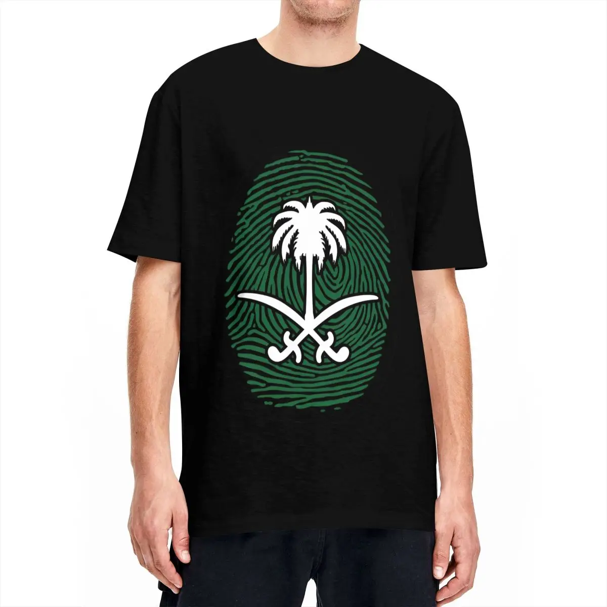 Kingdom Of Saudi Arabia 23 September T Shirt Man Streetwear 100% Cotton T-Shirts Custom Logo Oversized Clothes