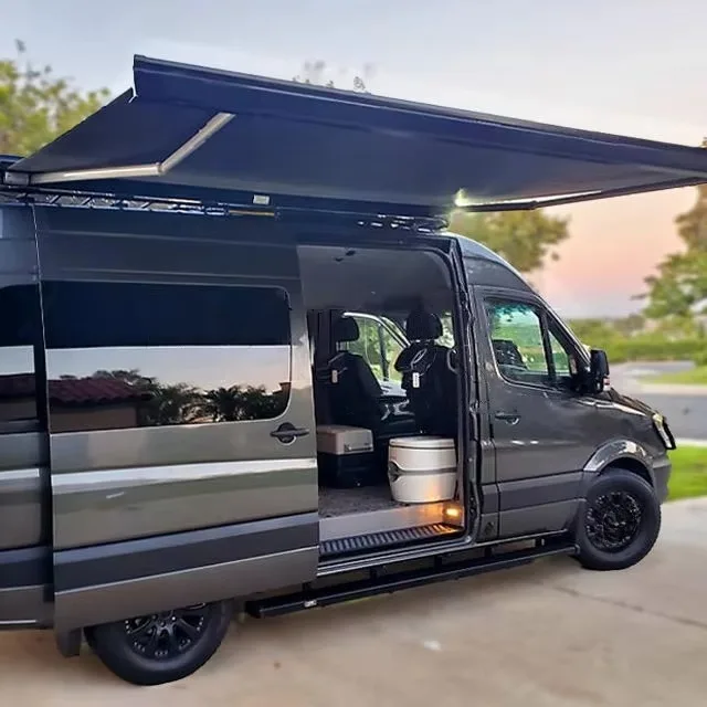 caravan Motorhome  Tralier Car Awning Camper Awning caravan Roll Out Rv Manual Awning