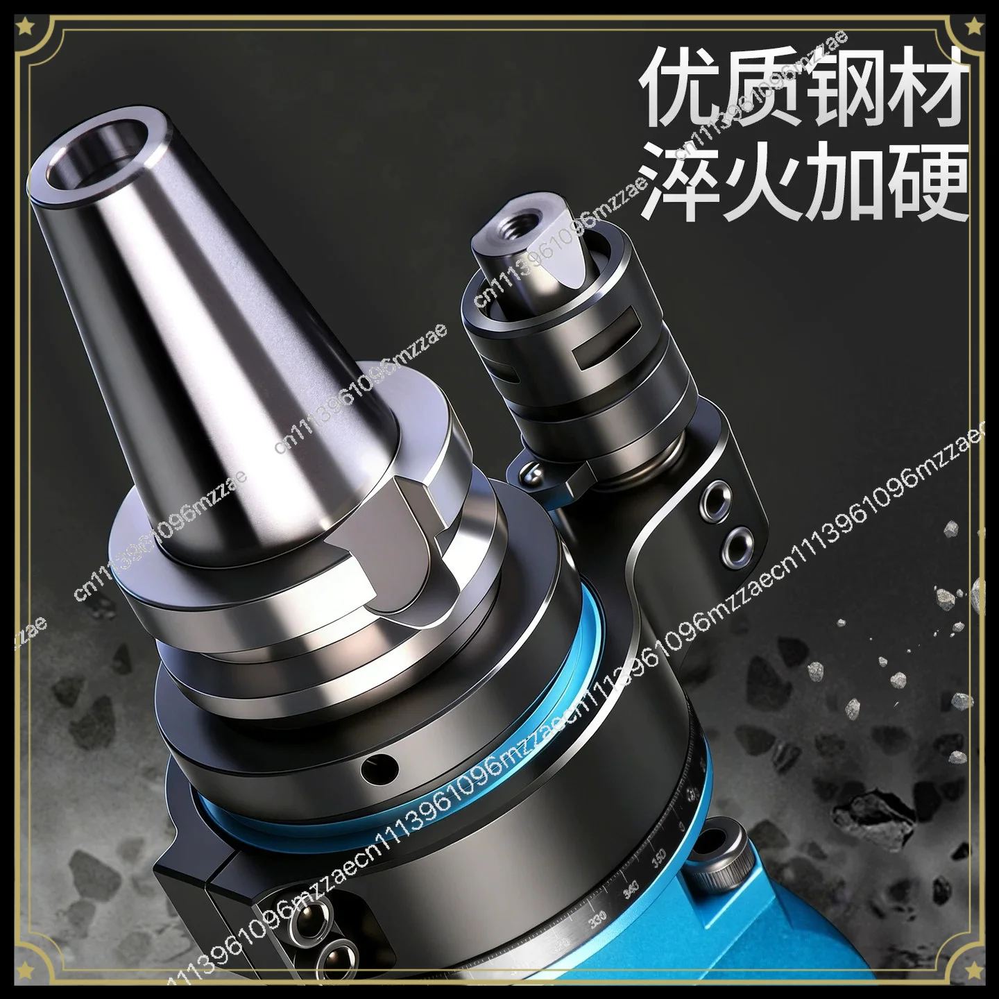 High Precision 90 Degree Angle Head BT40 BT50 Right Angle Side Milling Head Machining Center Horizontal Milling Head Right Angle