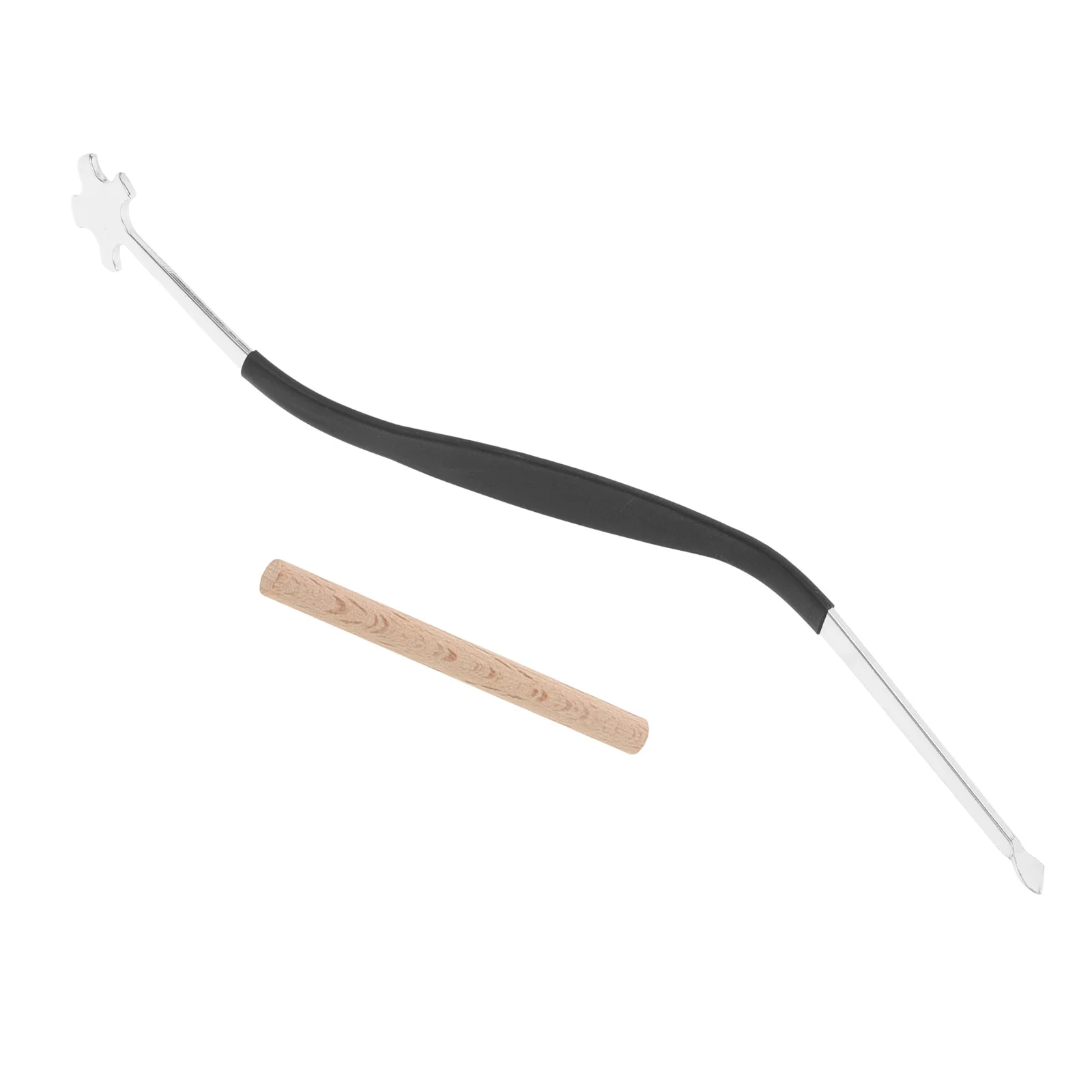 

2pcs Violin Sound Post Tool Set Golden Durable Ergonomic Design For Precise Installation Adjustment For Violin Cello Repair