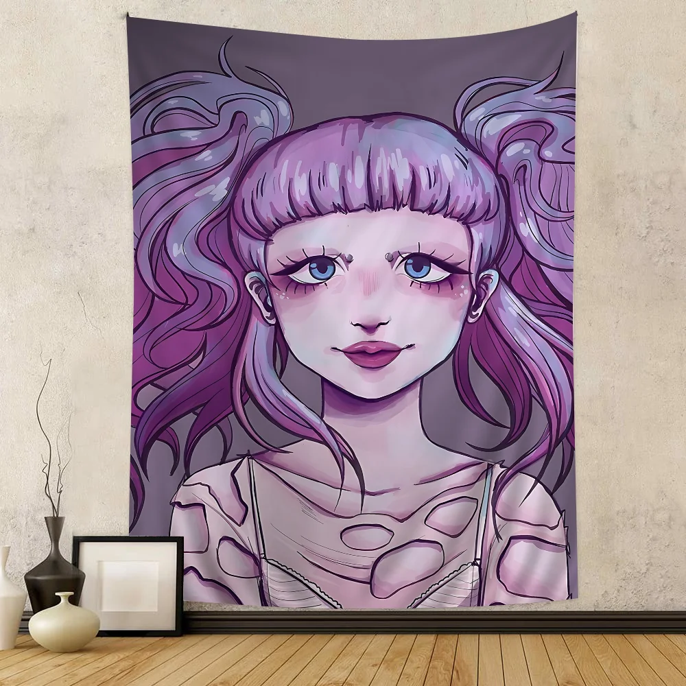 Большой настенный гобелен с принтом Singer J-Jazmin Bean, художественная научная фантастика, домашний декор для комнаты, одеяло