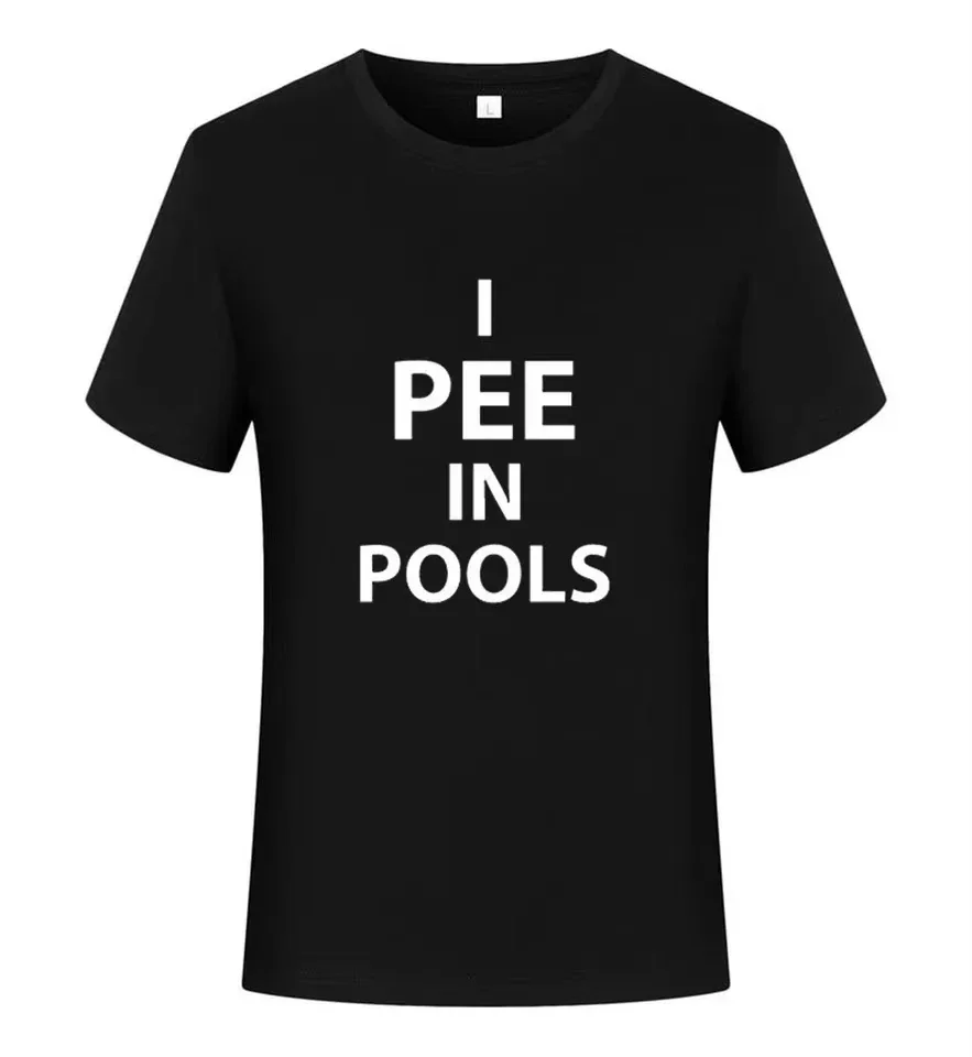 I Pee in the Pool | Funny T-Shirts | Rude T-Shirts | Funny T-Shirts | Novelty Shirts | Mens T-Shirts | Chunky T-Shirts | Offensi