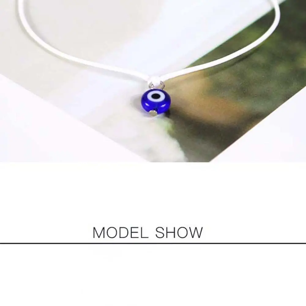 أسود أنثى الموضوع الأزرق عين الشر اليدوية محظوظ السلع هدية للنساء الرجال تميمة أساور أساور مضفر سلسلة حبل مجوهرات