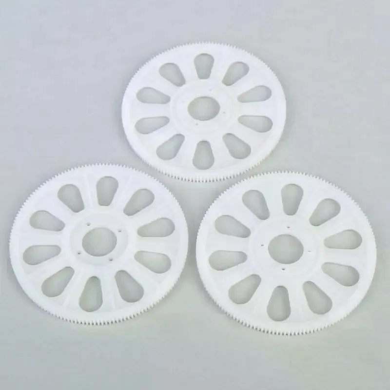 

Drone Gear Helicopter Parts 450 150T New Main Gear 3pcs TL45155-01 White / TL45155-02 For Drones