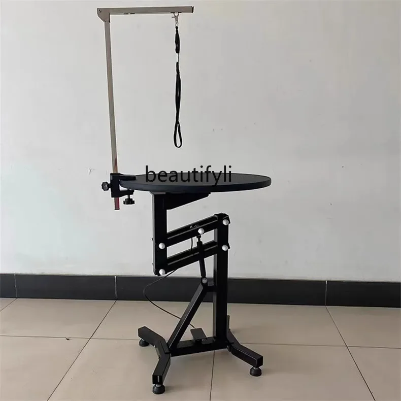 Pet Cosmetic Table Dog Beauty Table Pneumatic Rotating Hydraulic Lifting Table