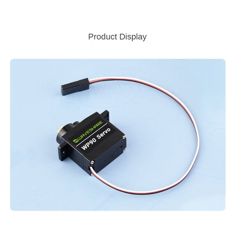 Waveshare Wp90 Digital Servo 2.3Kg Reliability 180° Copper Tooth Digital Servo High Torque Motor Control