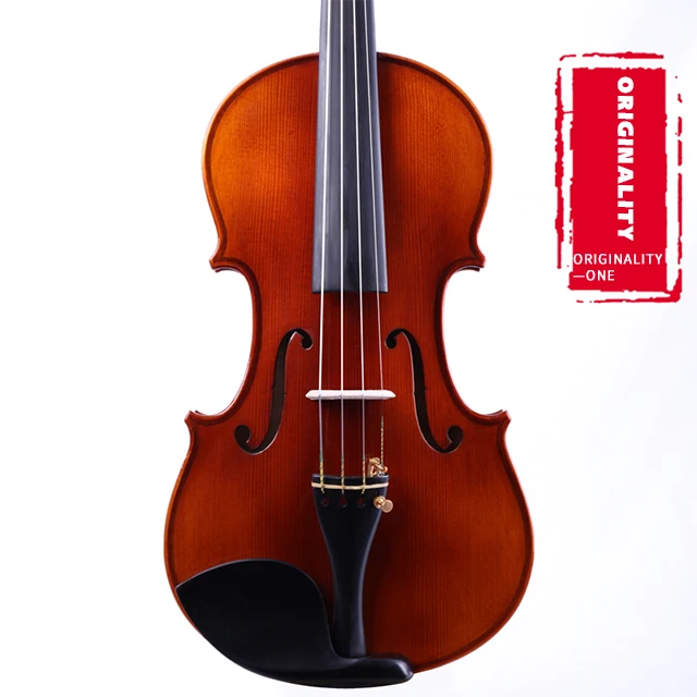 Medium Instrument 4/4 Students Musical Instruments Custom Violin With European Wood