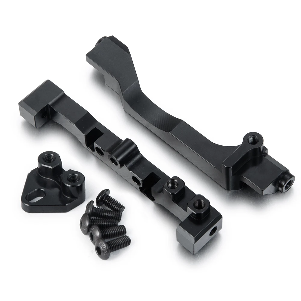 MIBIDAO Metal Servo Mount Bracket for Axial SCX10 III Early Bronco Gladiator Wrangler Base camp 1/10 RC Crawler Car Upgrade Part