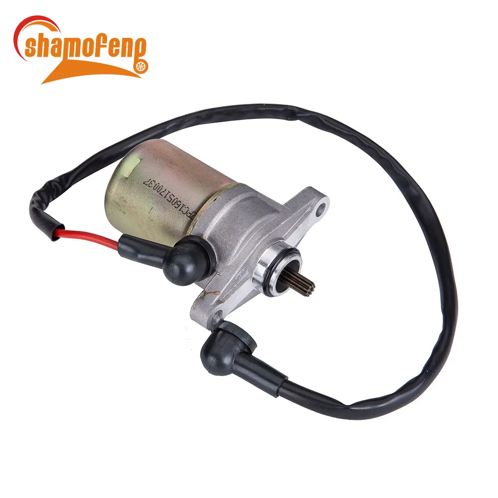 Starter Motor GY6 47 49 50cc Scooter For Scooter Moped ATV Go Karts TAOTAO SUNL ROKETA TANK JCL