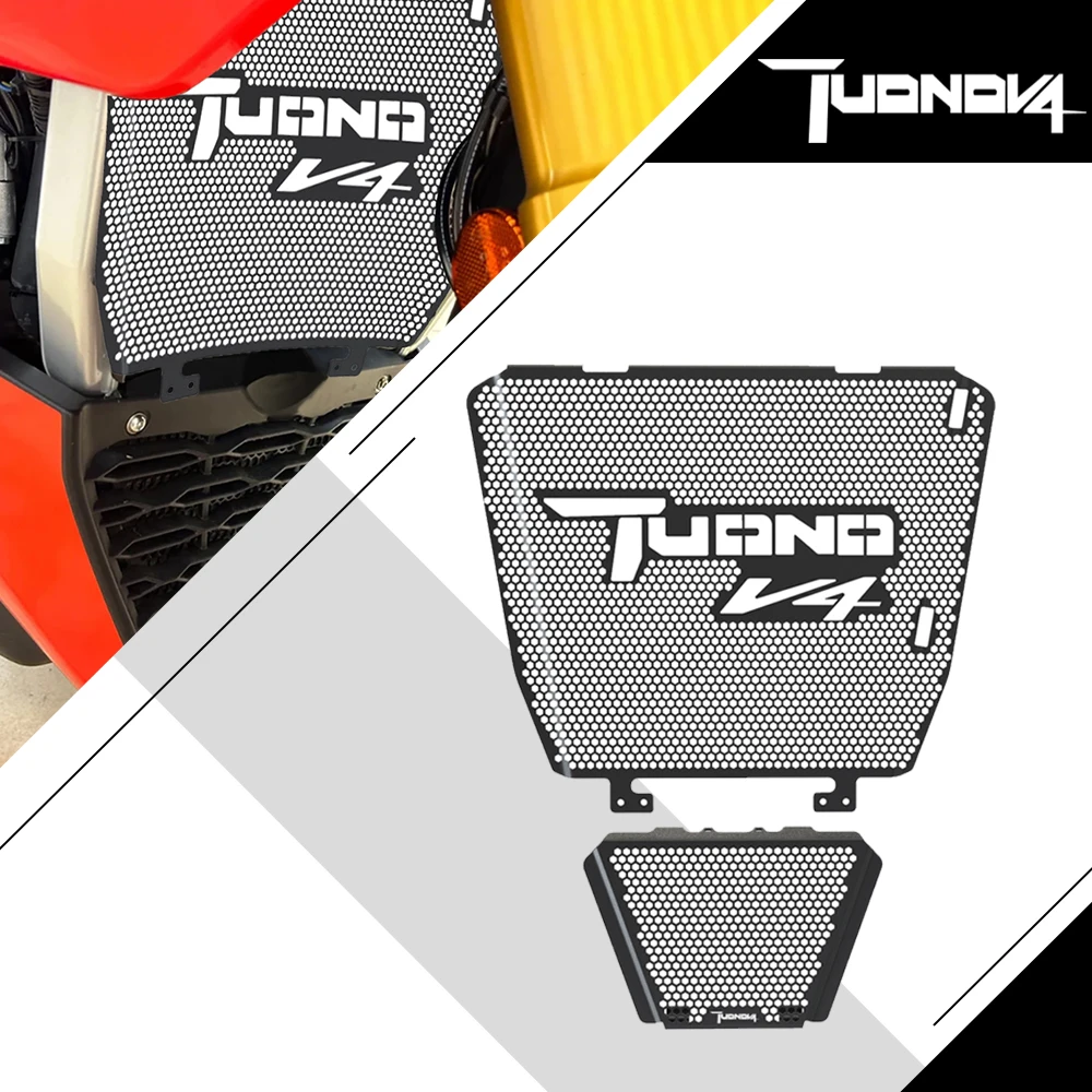 For Aprilia Tuono V4 1100 RR Factory 2011- 2024 2023 2022 2021 2020 2019 2018 2017 2016 Motorcycle Radiator Guard Grille Cover