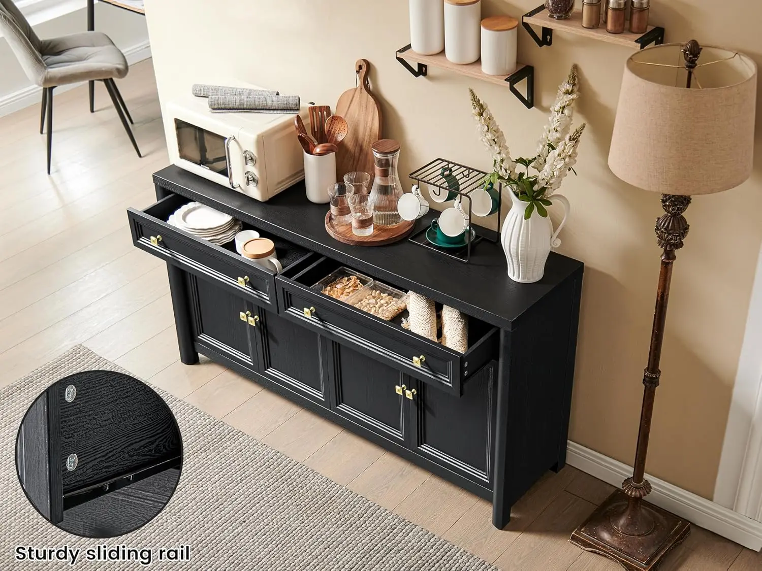 Farmhouse Buffet Cabinet 59