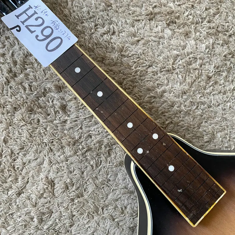 

H290 Matte Sunburst Color Mandolin Guitar Kits without Hardwares No Frets DIY Replace USE Korea Made